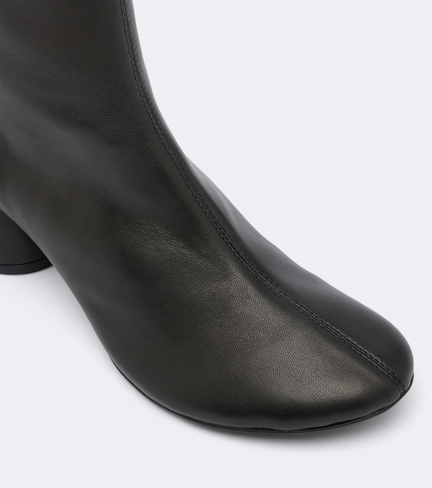 Flavia leather ankle boots