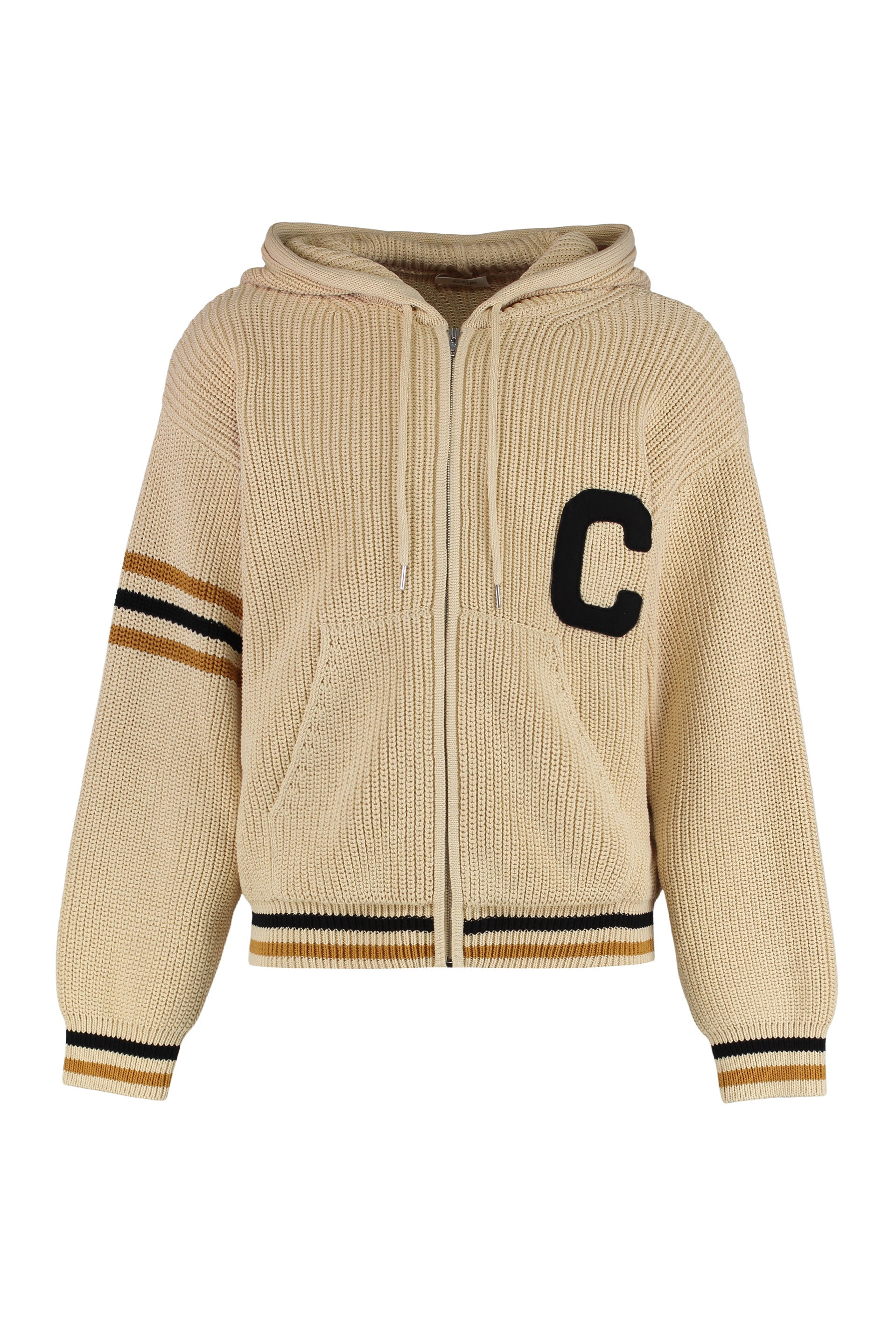 Hooded Sweater with Zipper