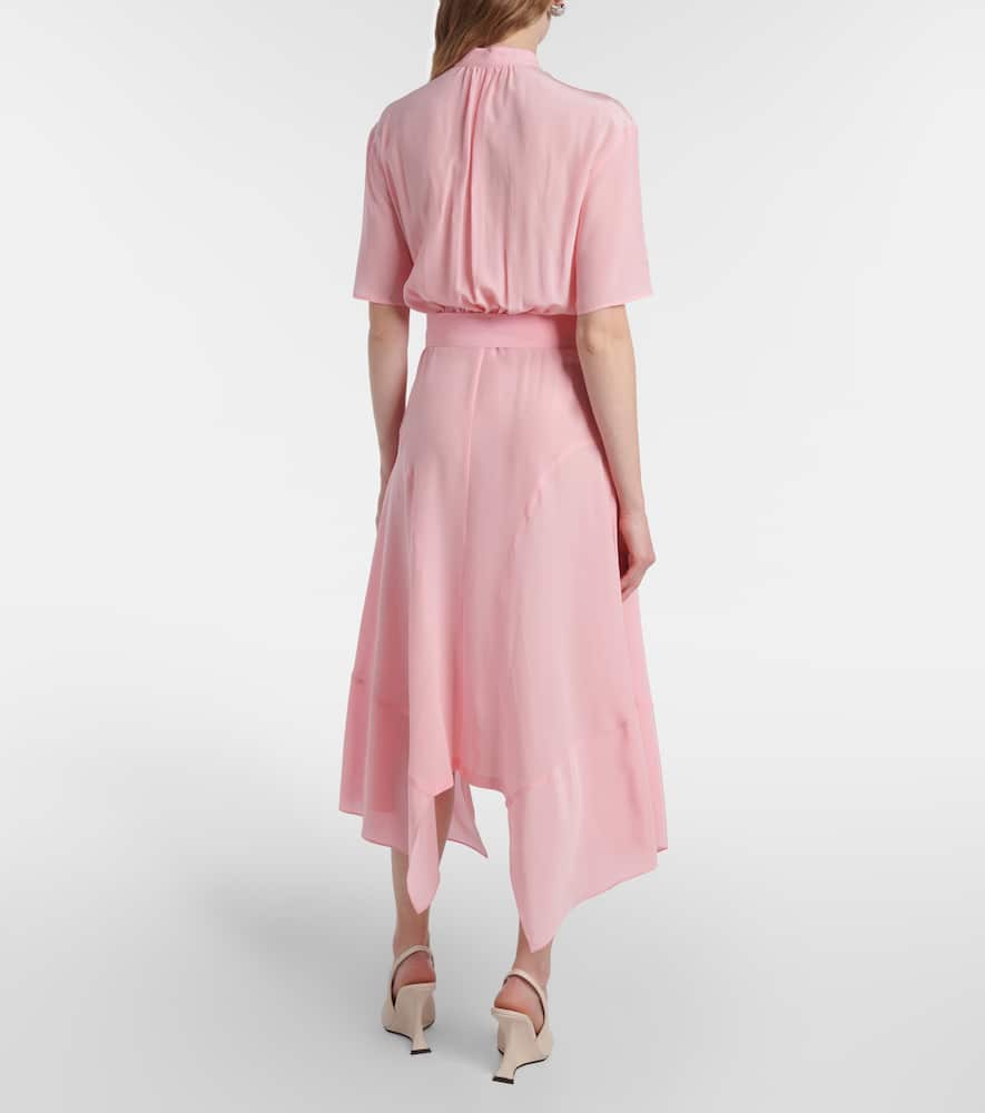 Iconic silk midi dress