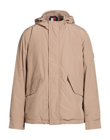 Man Jacket Sand Size L Polyester