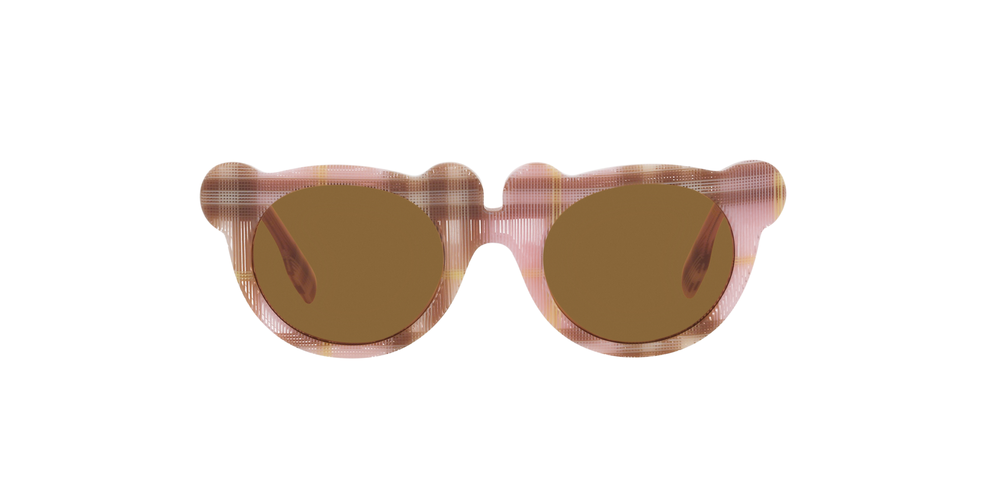 Burberry Kid Burberry JB4355 397273 Sunglasses Acetate Pink Copper Round Norma