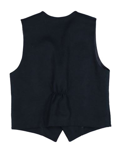 Kid Boy Tailored Vest Navy Size 14 Polyester, Viscose, Elastane