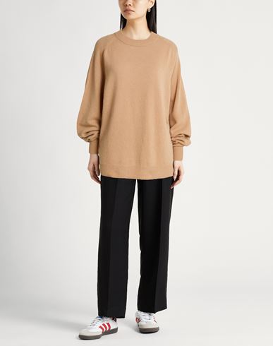 Chocolat Woman Sweater Beige Size L Merino Wool, Cashmere