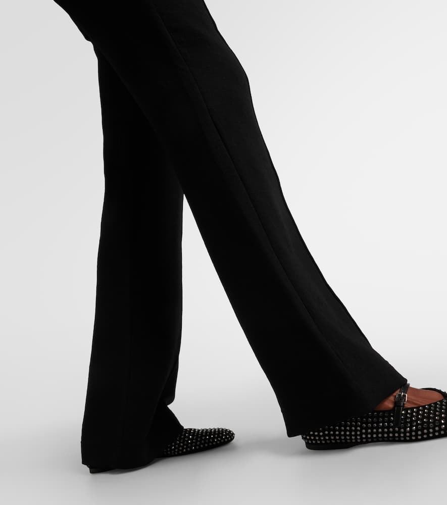 Mid-rise sweatpants