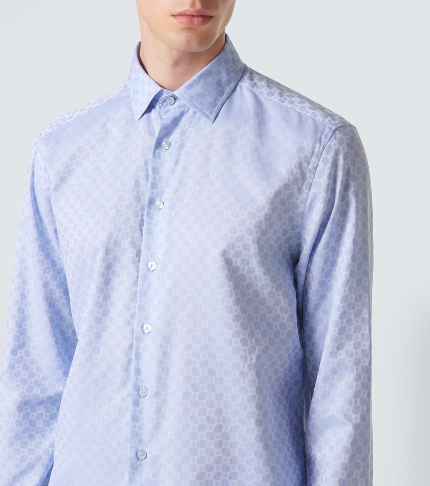 Etro Printed cotton shirt
