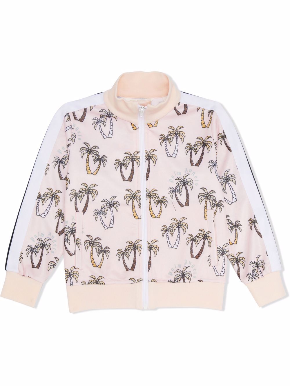 All-over palm track jacket - Pink