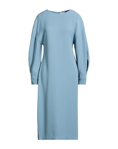 P. a.r. o.s. h. Woman Midi dress Light blue Size L Polyester