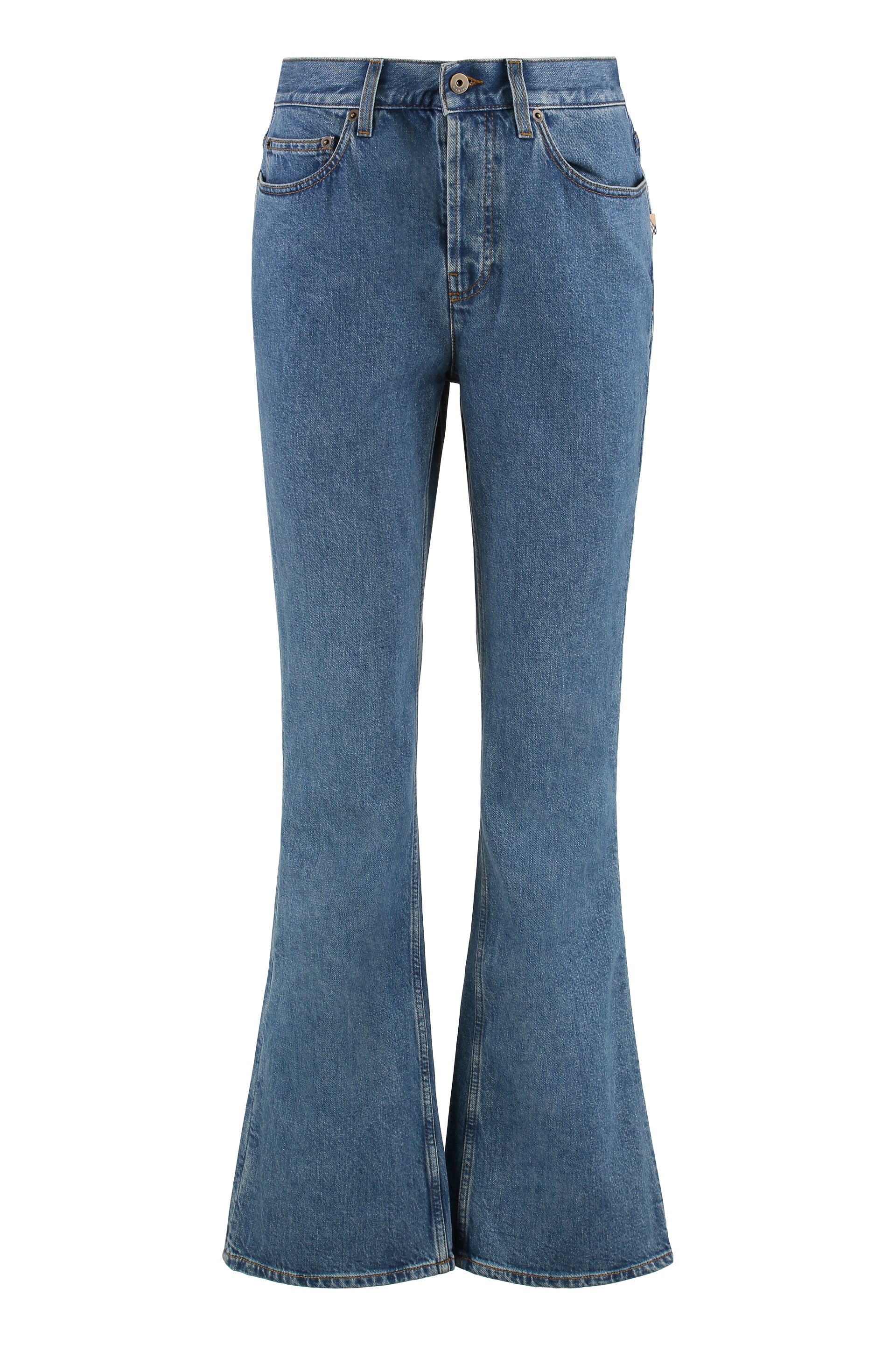 High Rise Bootcut Jeans