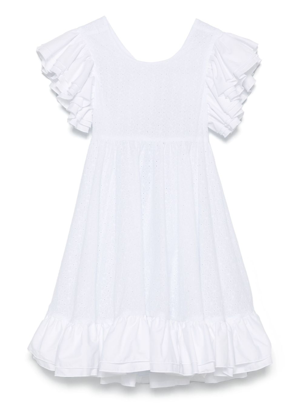 Alapage Achillea dress - White