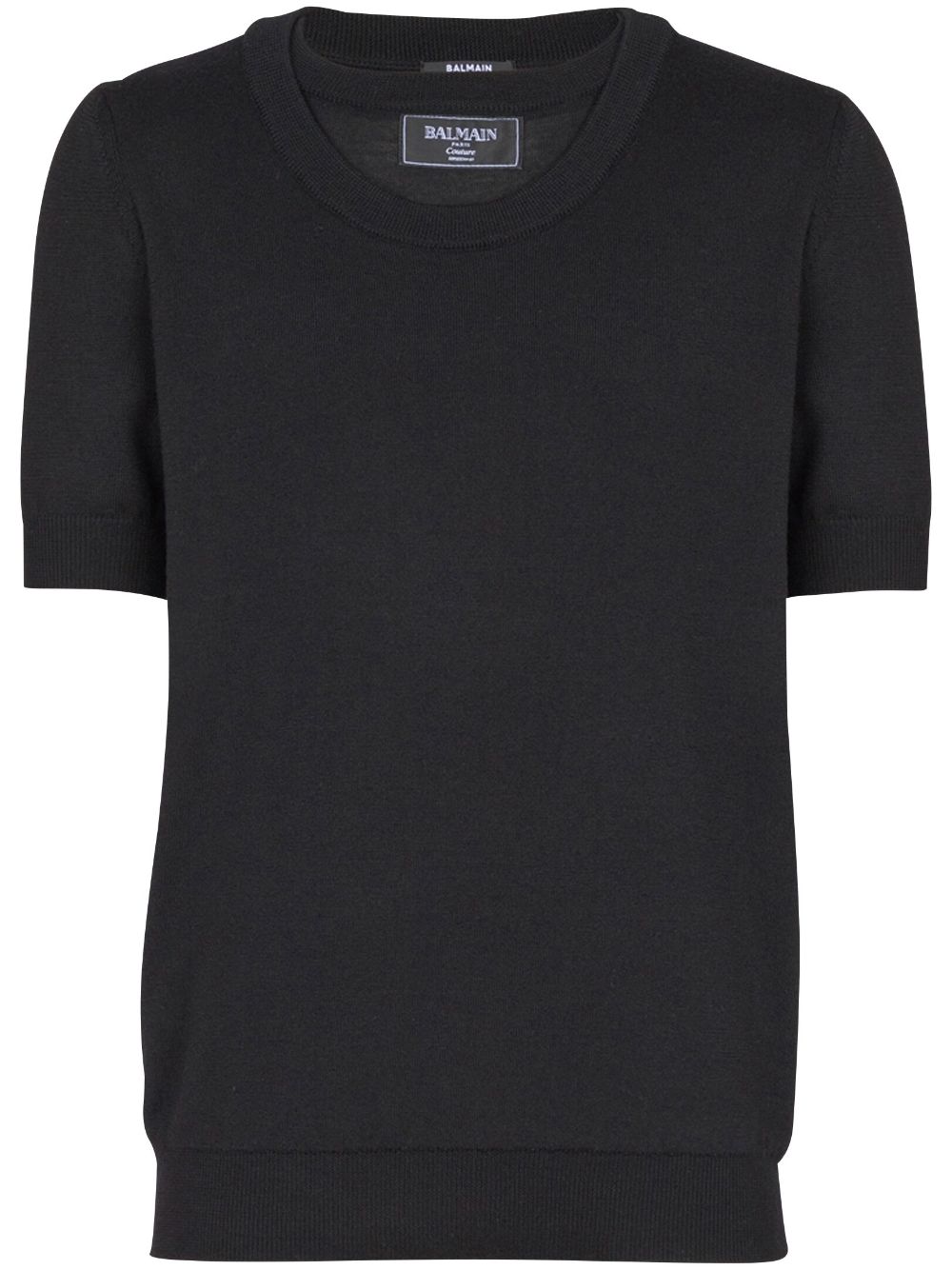 Knitted T-shirt - Black