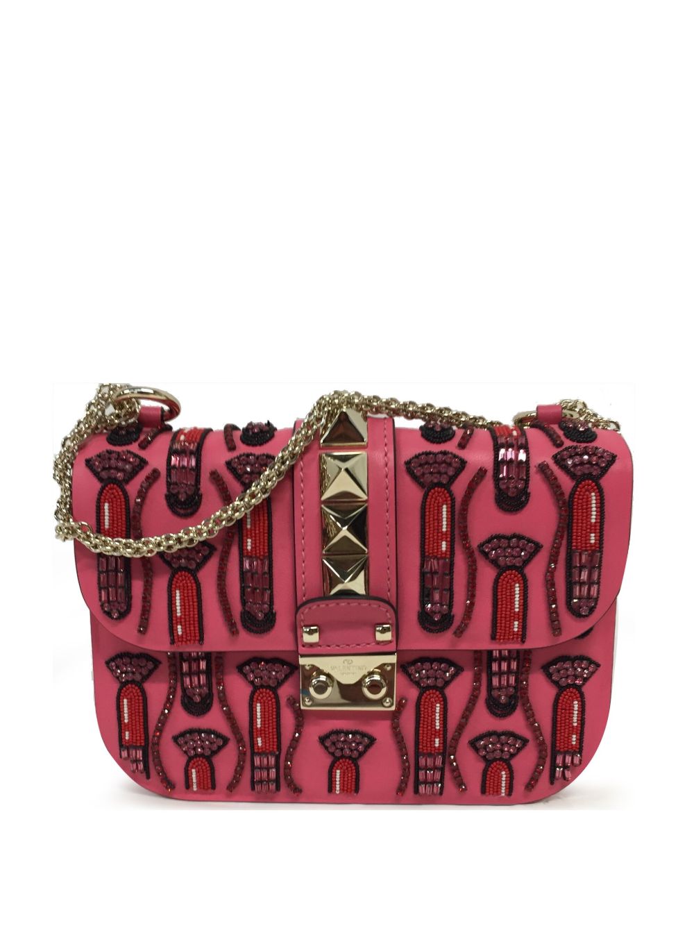 Glam Lock shoulder bag - Pink