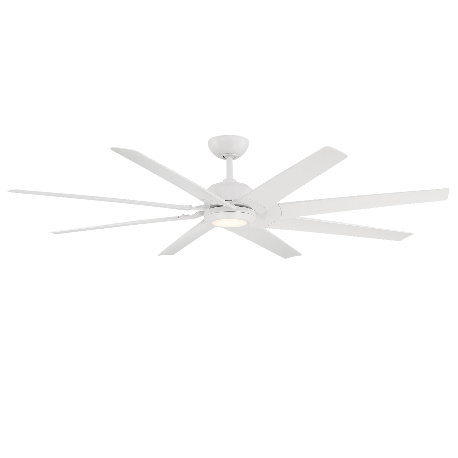Matte White 70" Ceiling Fan from the Roboto Xl Collection