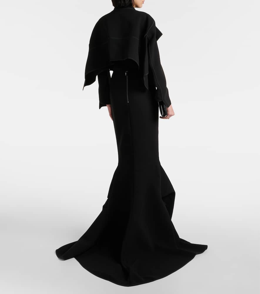 Tuberose maxi skirt