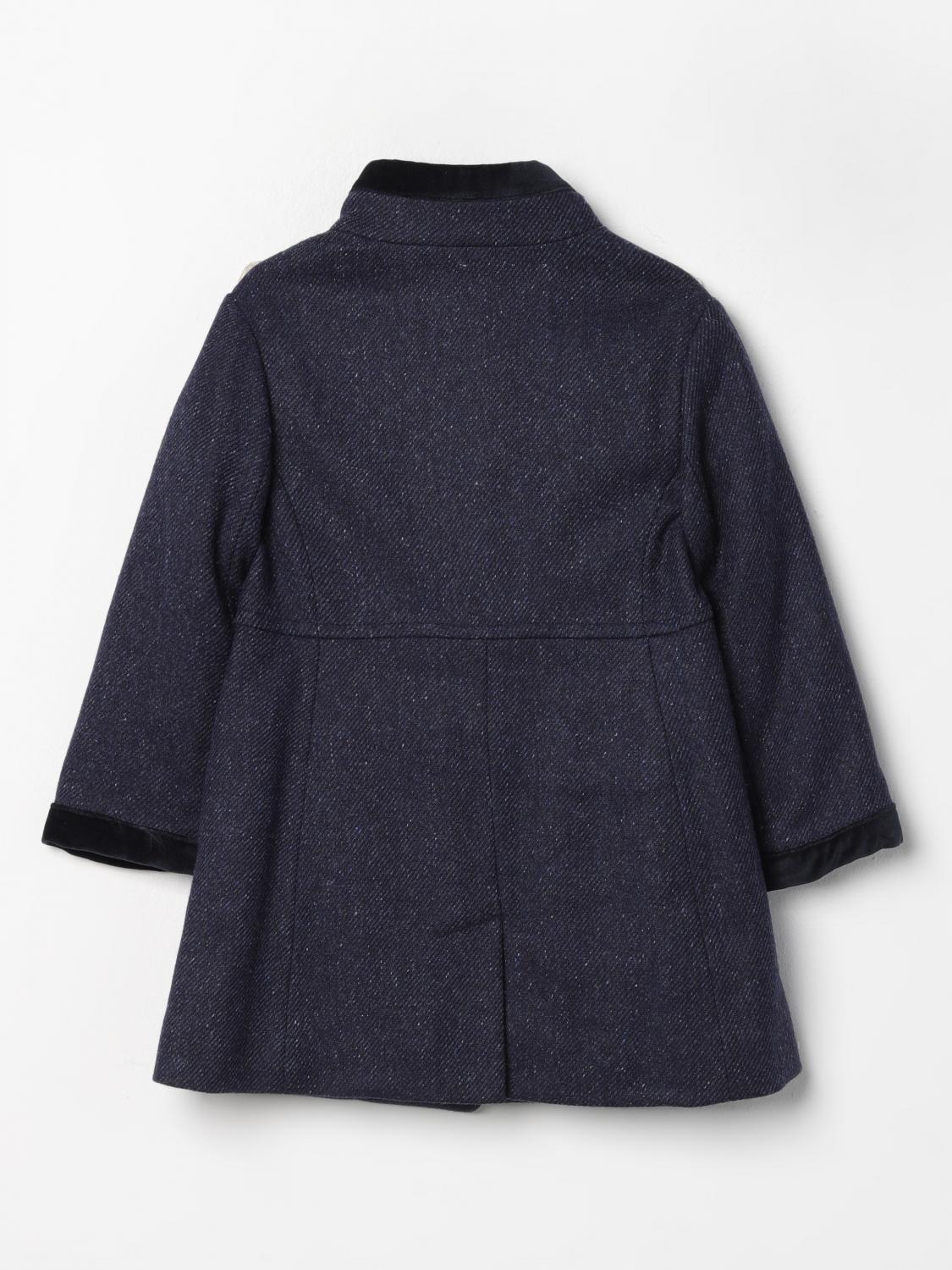 Coat Kids color Sky