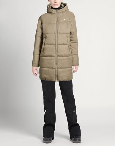 Woman Puffer Sage green Size M Polyester