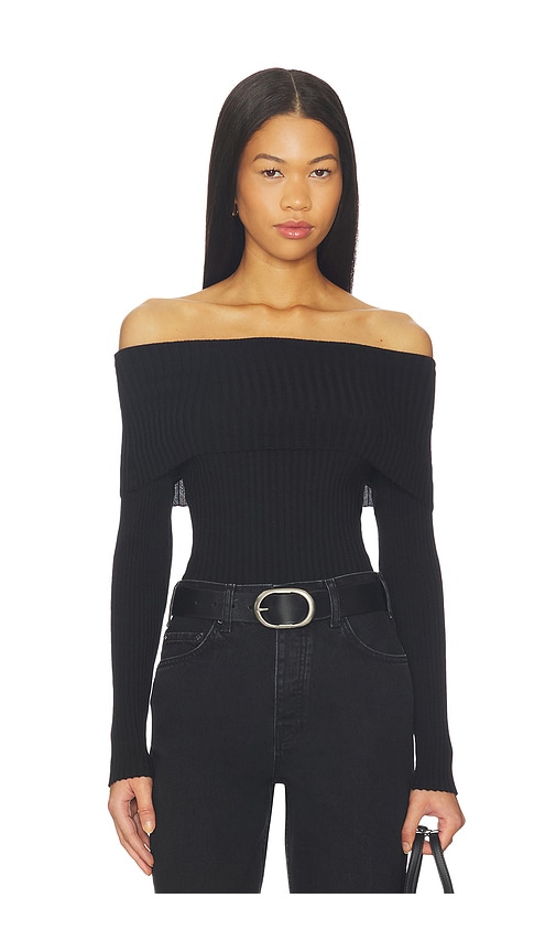 ANINE BING Kira Sweater in Black. L. Also in