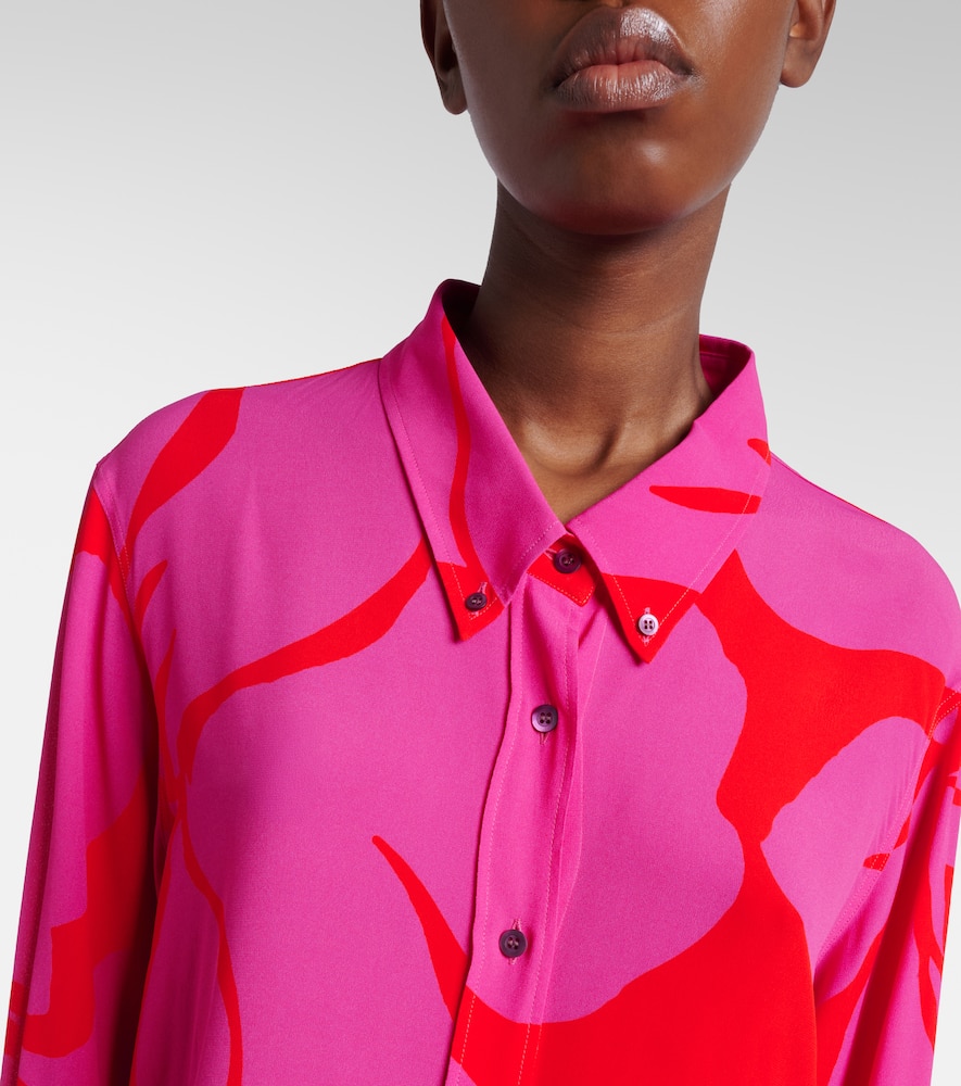 Floral oversized shirt