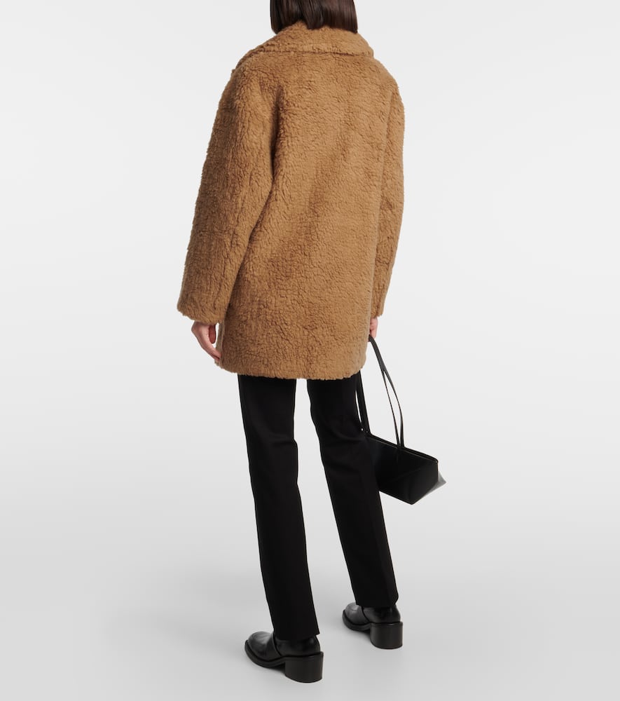 Joseph Sherpa Cabanis camel hair and silk coat
