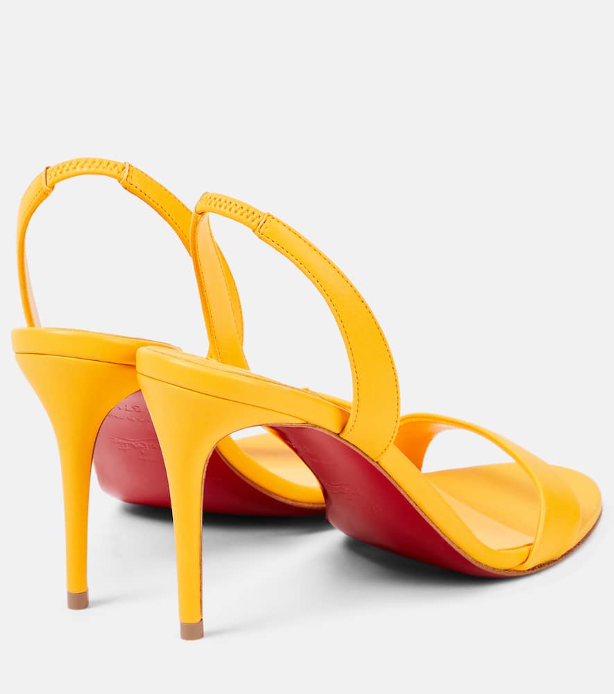 Christian Louboutin O Marylin 100 leather slingback sandals