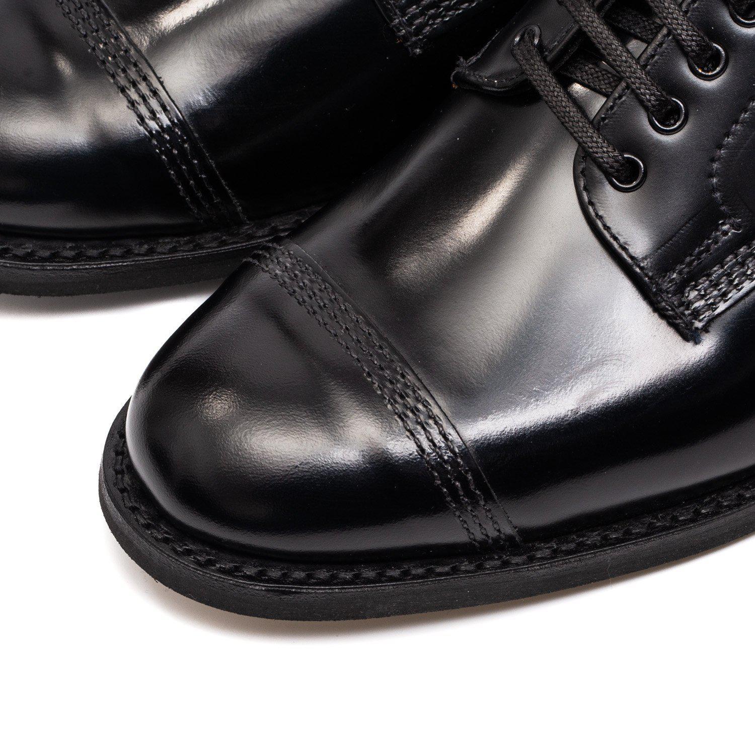 Japan Picusa Gibson Toe Cap Shoe Black 1128B