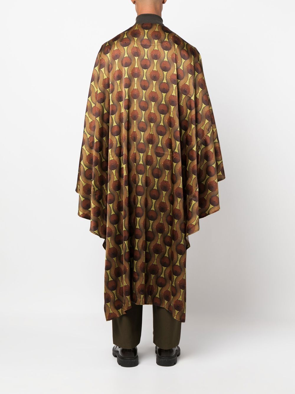 Kaftan en soie imprimé Ozwald Boateng