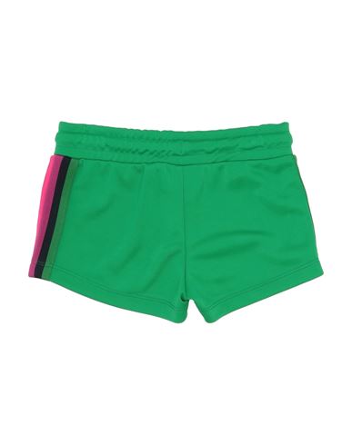 Kid Girl Shorts & Bermuda Shorts Green Size 16 Polyester