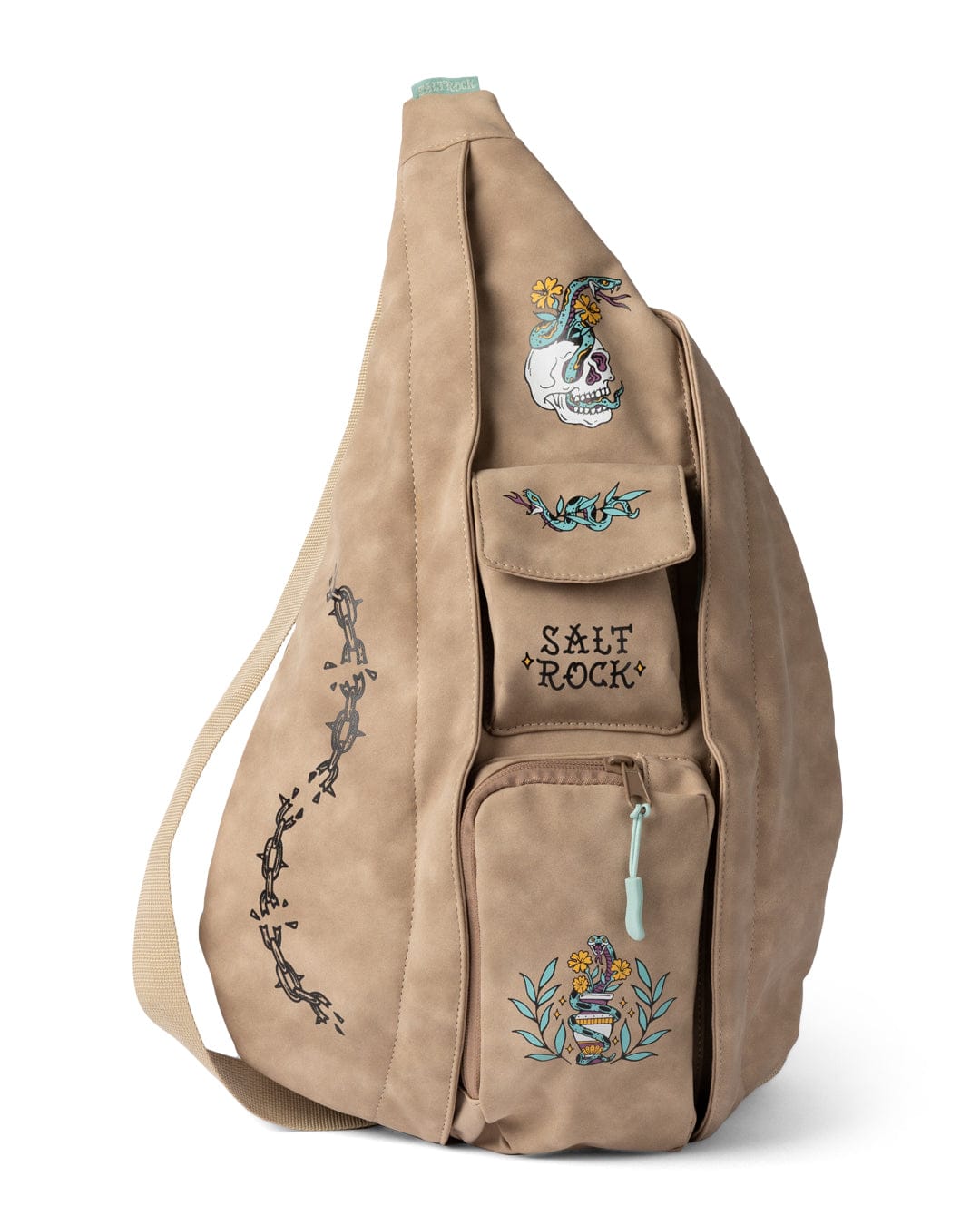 Saltrock Yesterdays Youth Bag in Beige - Crea