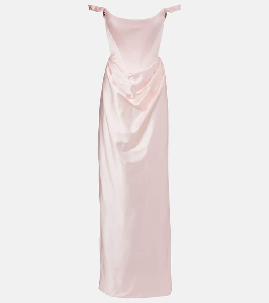 Vivienne Westwood Satin bustier gown