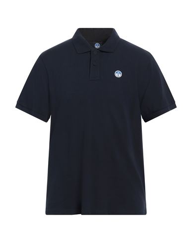 North Sails Man Polo shirt Navy Size S Cotton