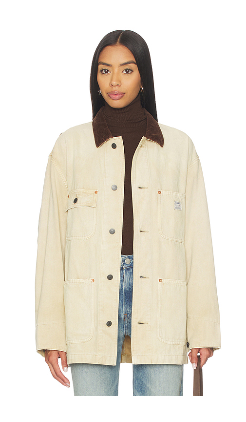 Denimist BLOUSON CHORE en Tan. M. Also en L, S