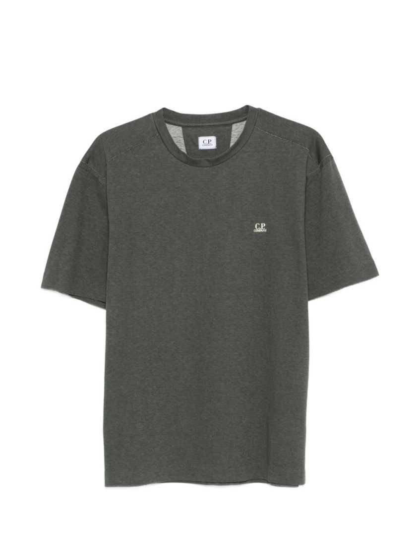 C. p. Company 20/1 Jersey Plated Logo T-shirt