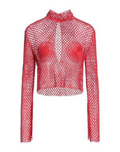 Woman Turtleneck Red