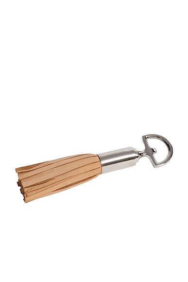 The Favorites Royal Leather Tassel Bottle Opener in N/A - Tan. a