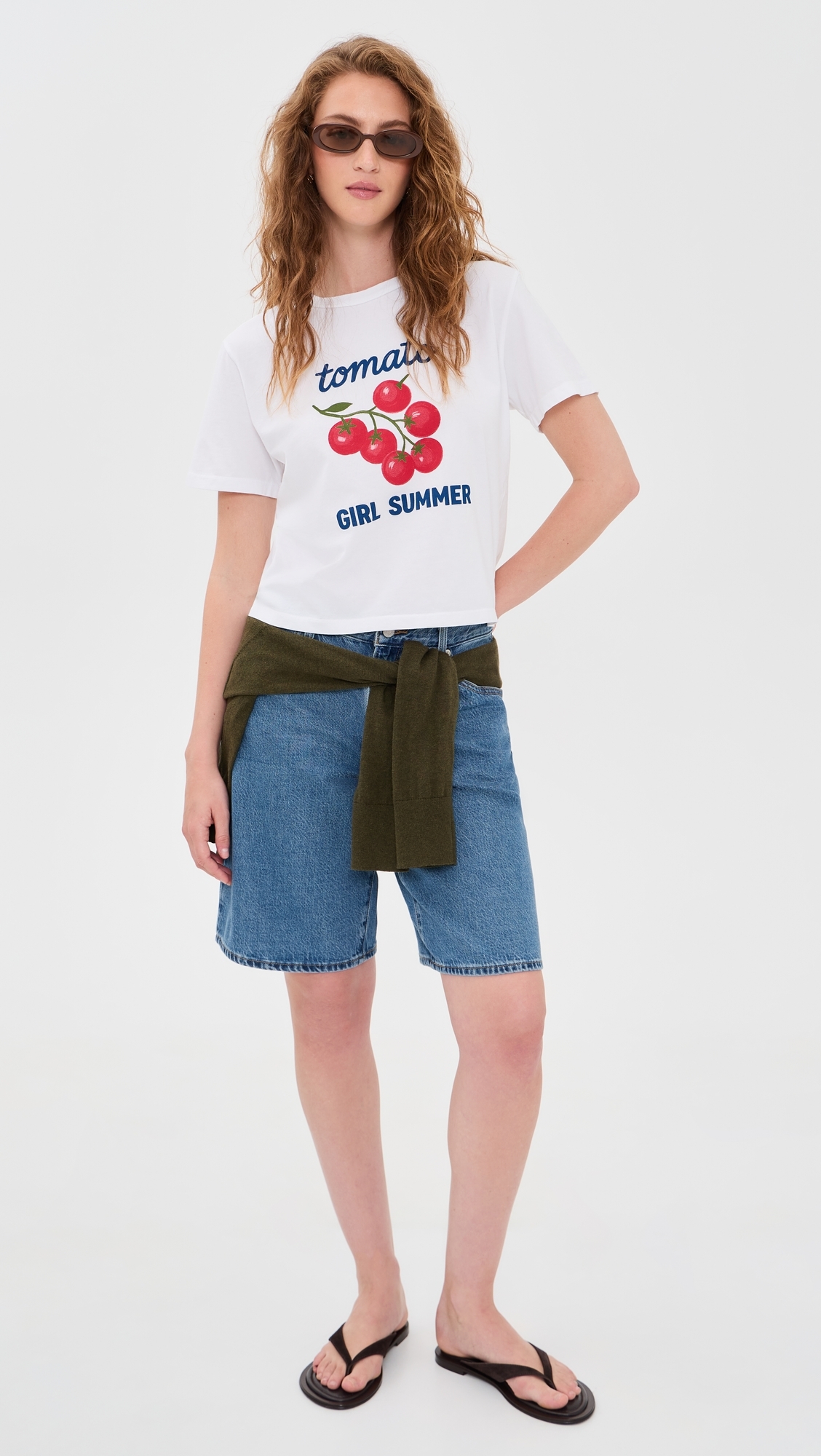 Tomato Girl Summer Everyday Tee White