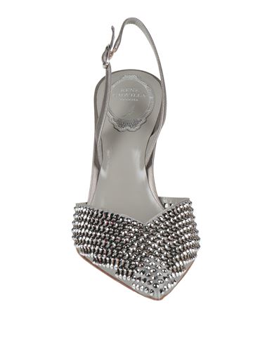 Woman Pumps Grey Size 9 Lambskin