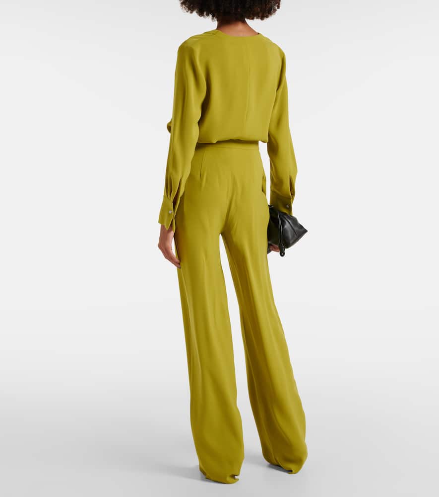 Medusa high-rise straight pants