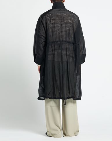 Man Overcoat & Trench Coat Black Size 44 Polyamide