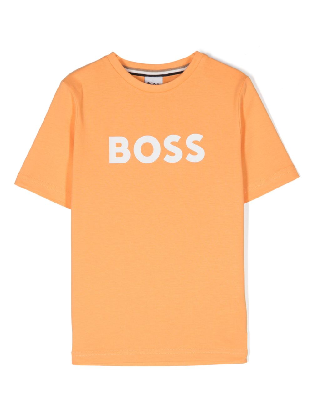 Logo-print cotton T-shirt - Brown