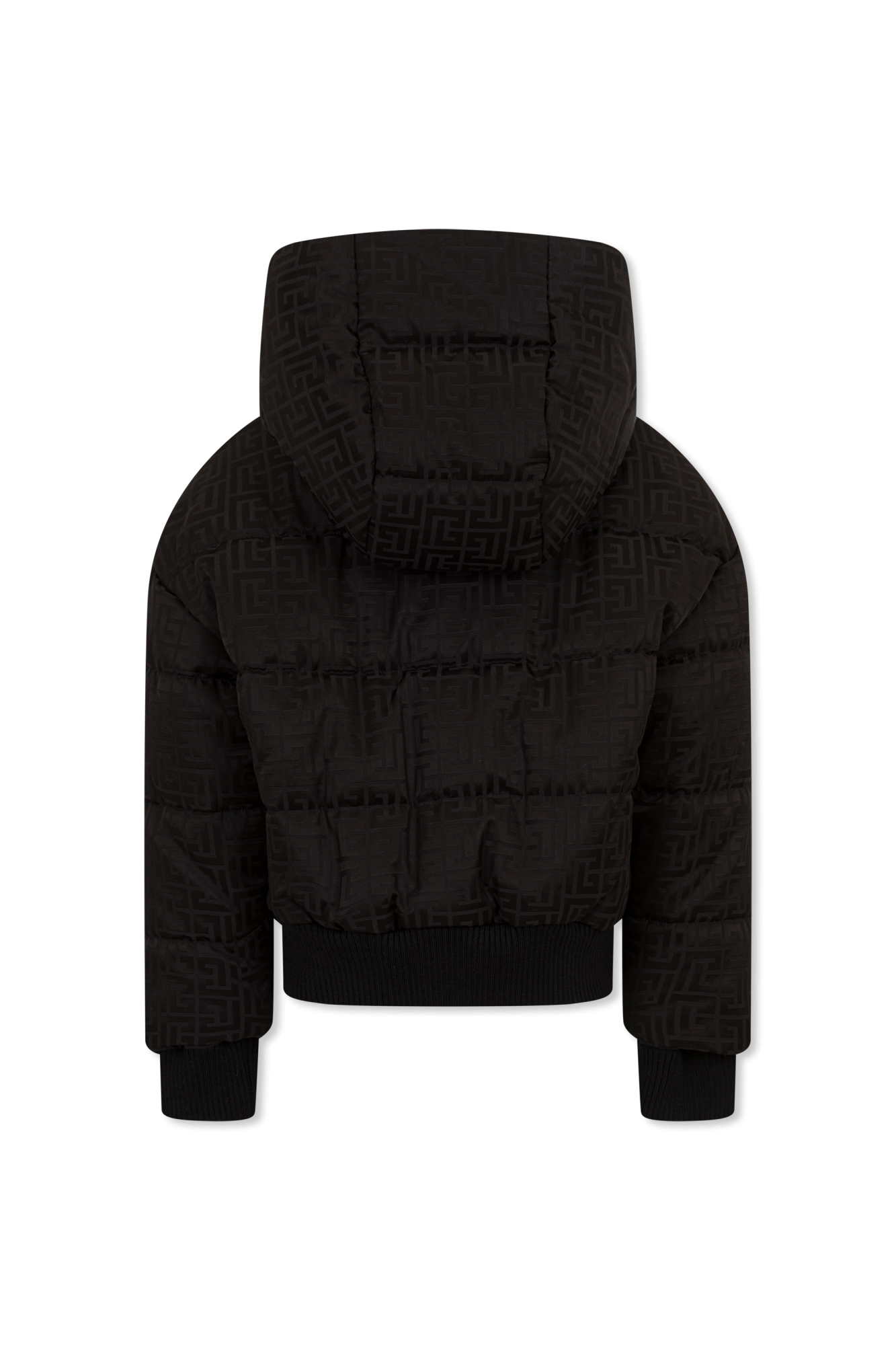Insulated Jacket With Hood, Unisex, Black
