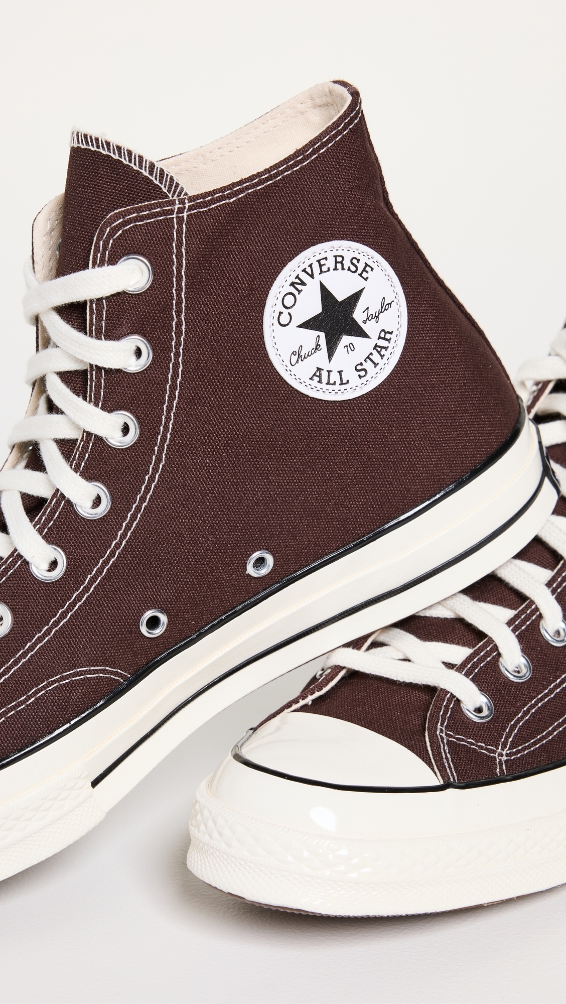 Chuck 70 HIgh Top Sneakers DarkRoot/Egret/Black