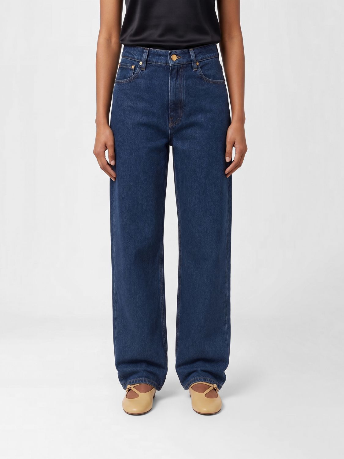 Jeans Woman color Denim