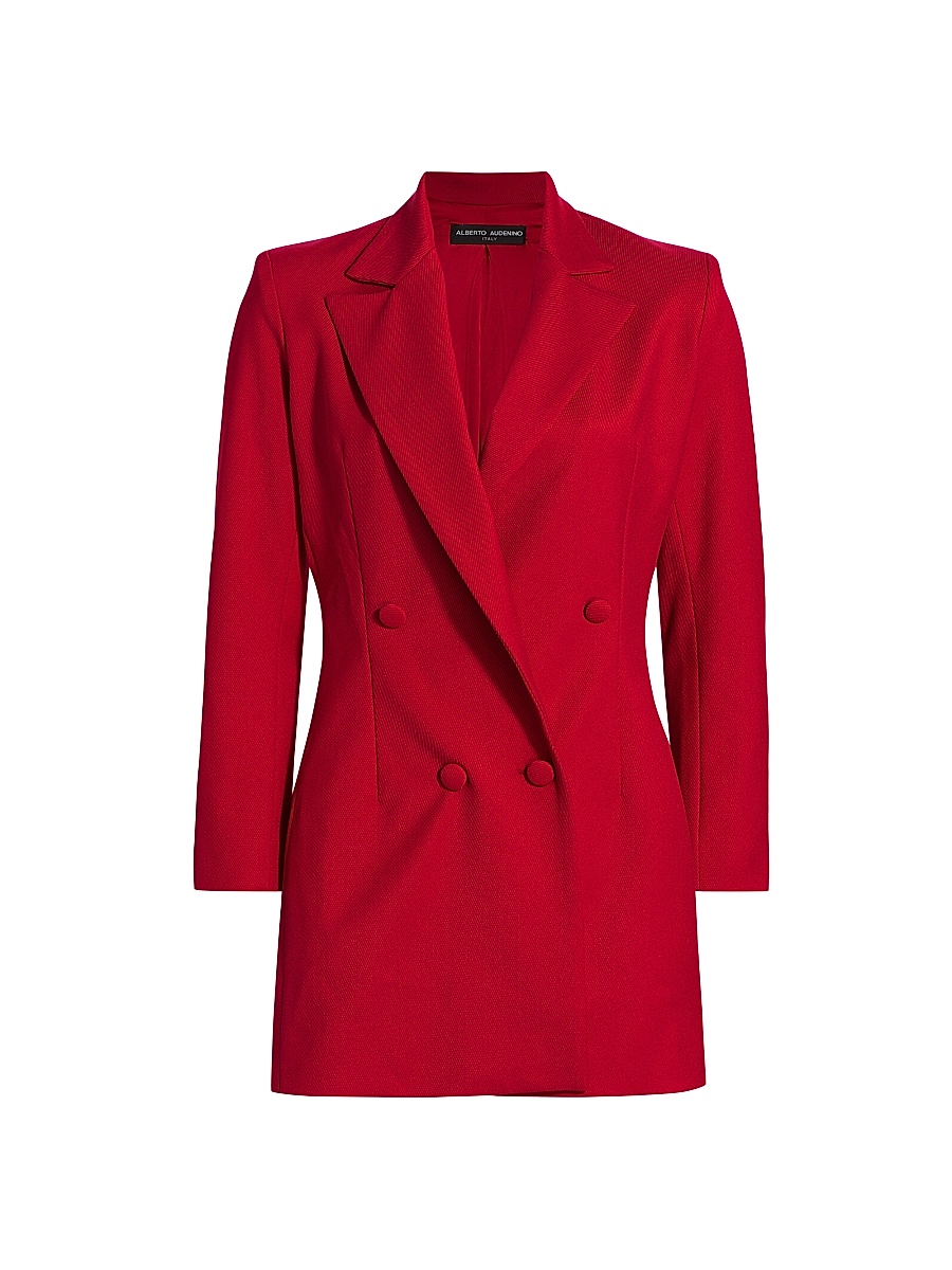 Women's Holly Tailored Blazer - Red