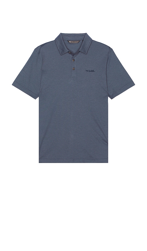 TravisMathew POLOHEMD in Blue. Größe XL/1X. Also in