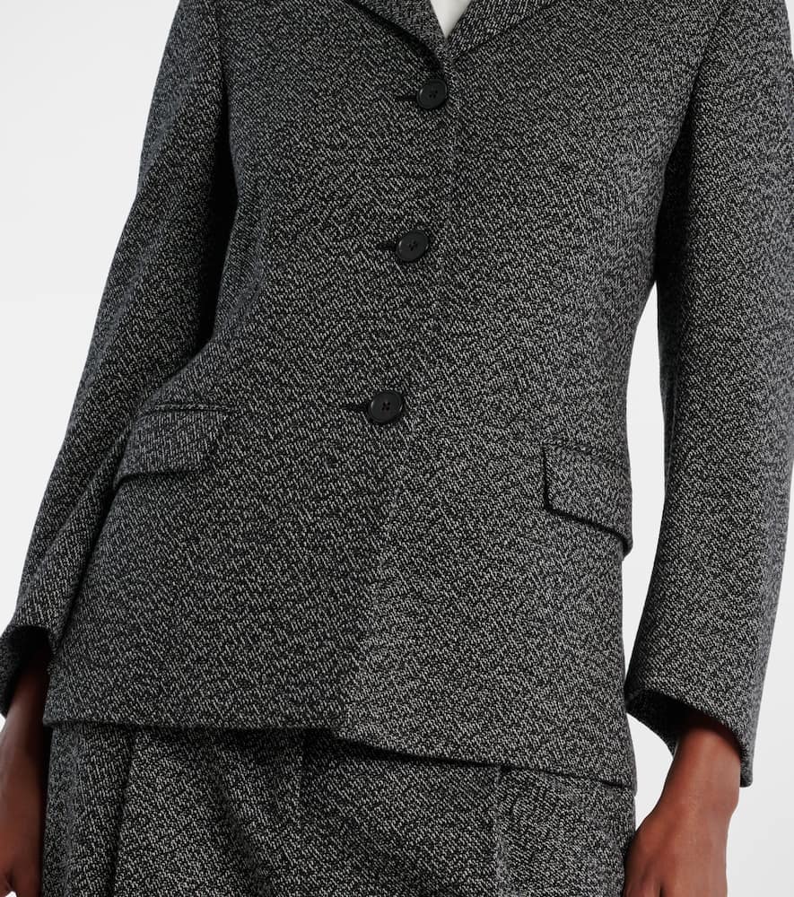 Eudora cashmere and wool blazer