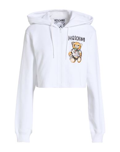 Couture Woman Sweatshirt White Size 4 Cotton