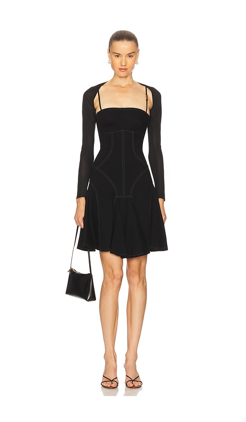Versace Jeans Couture Vestiti Dress in Black. 38. Also