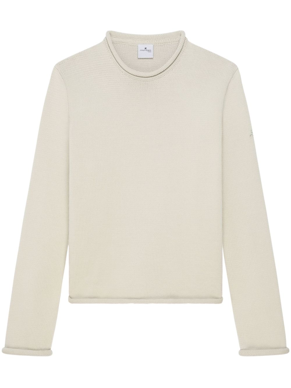 Fine-knit sweater - Blue