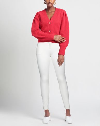 Woman Pants Ivory Size 4 Polyester, Elastane