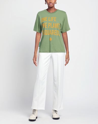 Woman T-shirt Military green