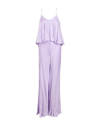 Woman Jumpsuit Mauve Size S Viscose